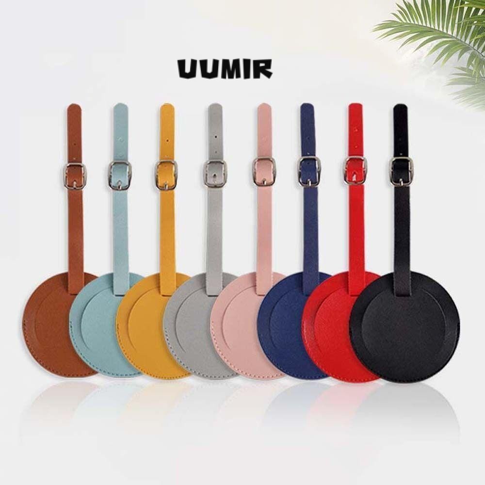 Uumir แท็กกระเป๋าเดินทาง,อุปกรณ์เสริมการเดินทางรอบเครื่องบินแท็กกระเป๋าเดินทาง,กระเป๋าอุปกรณ์เสริม Anti-lost หนัง Boarding Pass