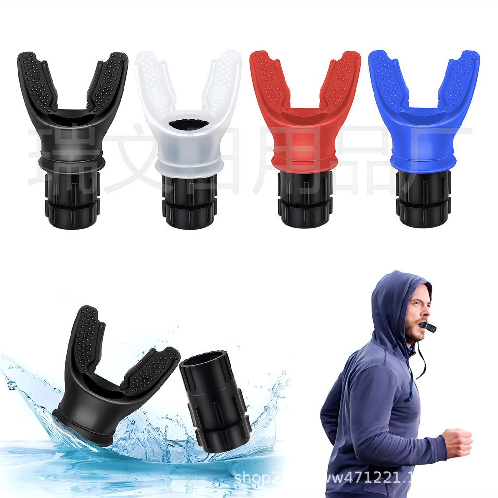 สาวน้อยแนะนําแบบพกพา Lung Active Abdomen Mouthpiece Breathing Trainer ท้องช้า Resistance ฟังก์ชั่นปอ