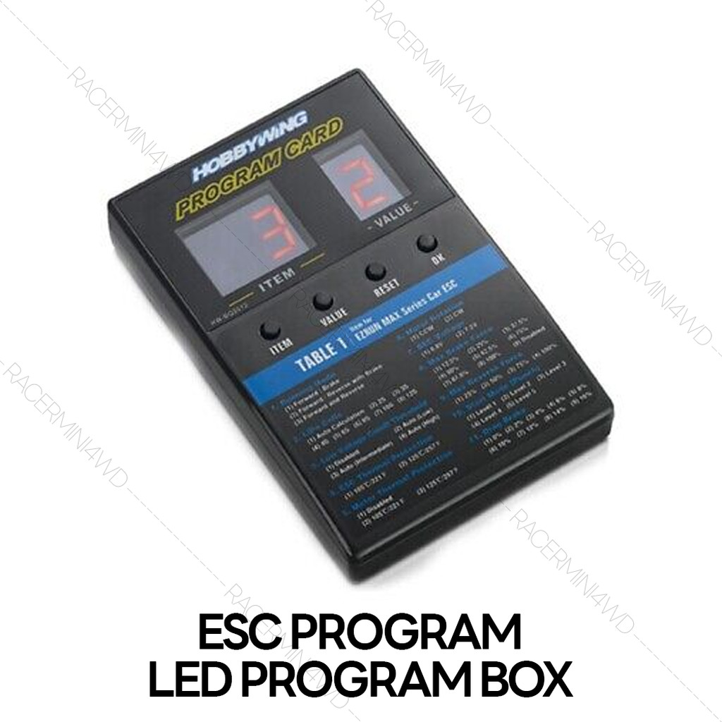 Hobbywing 30501003 LED Program Box เครื่องมือฮ๊อบบี้วิงแท้