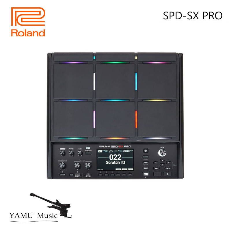 Roland SPD-SX PRO All-in-one Multipad อิเล็กทรอนิกส์ Tambourine Percussion Sampling Pad SPD SX PRO
