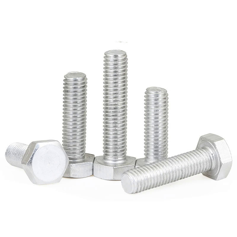 Aluminium 6061 DIN933 Hex Bolt Hexagon Bolts M5 M6 M8 M10 M12