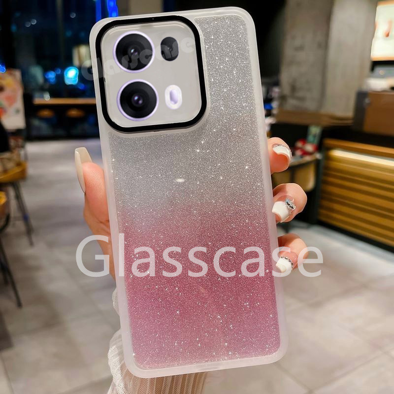 ปลอกสําหรับoppo Reno 13 1 3 F pro 13F 13pro Reno13 F Reno13pro OppoReno13 OppoReno13proสาวน่ารักกรณีTPU Slimซิลิโคนนุ่มGlitter Bling ShockProofเคสโทรศัพท์ฝาครอบ