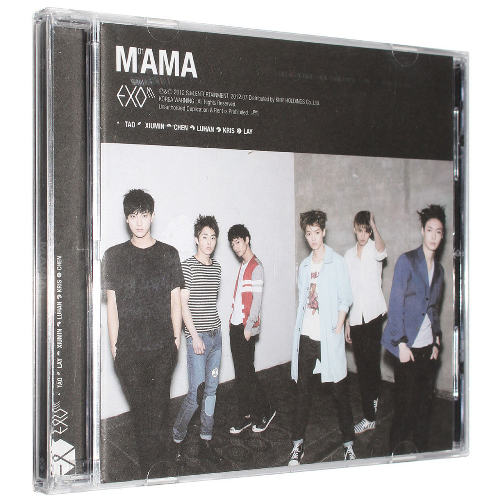 บันทึกของแท้ EXO-M อัลบั้ม mamama Mini Album CD+Photocard+Lyrics Photobook ต้นฉบับเวอร์ชั่นเกาหลี 4-