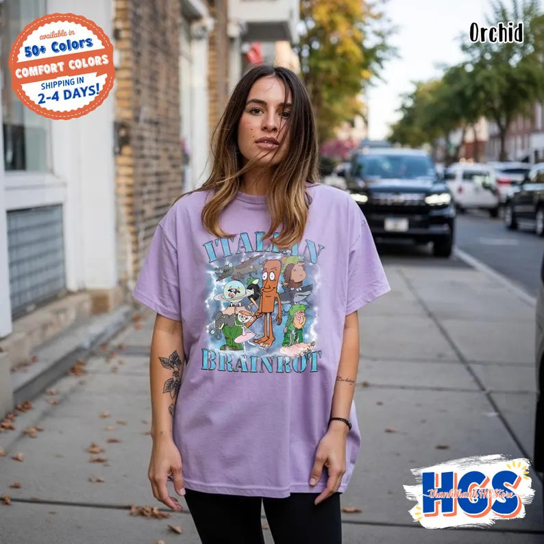 พร้อมส่ง👕Tung Tung Tung Sahur T-shirt เสื้อยืดแฟชั่น S-5XL