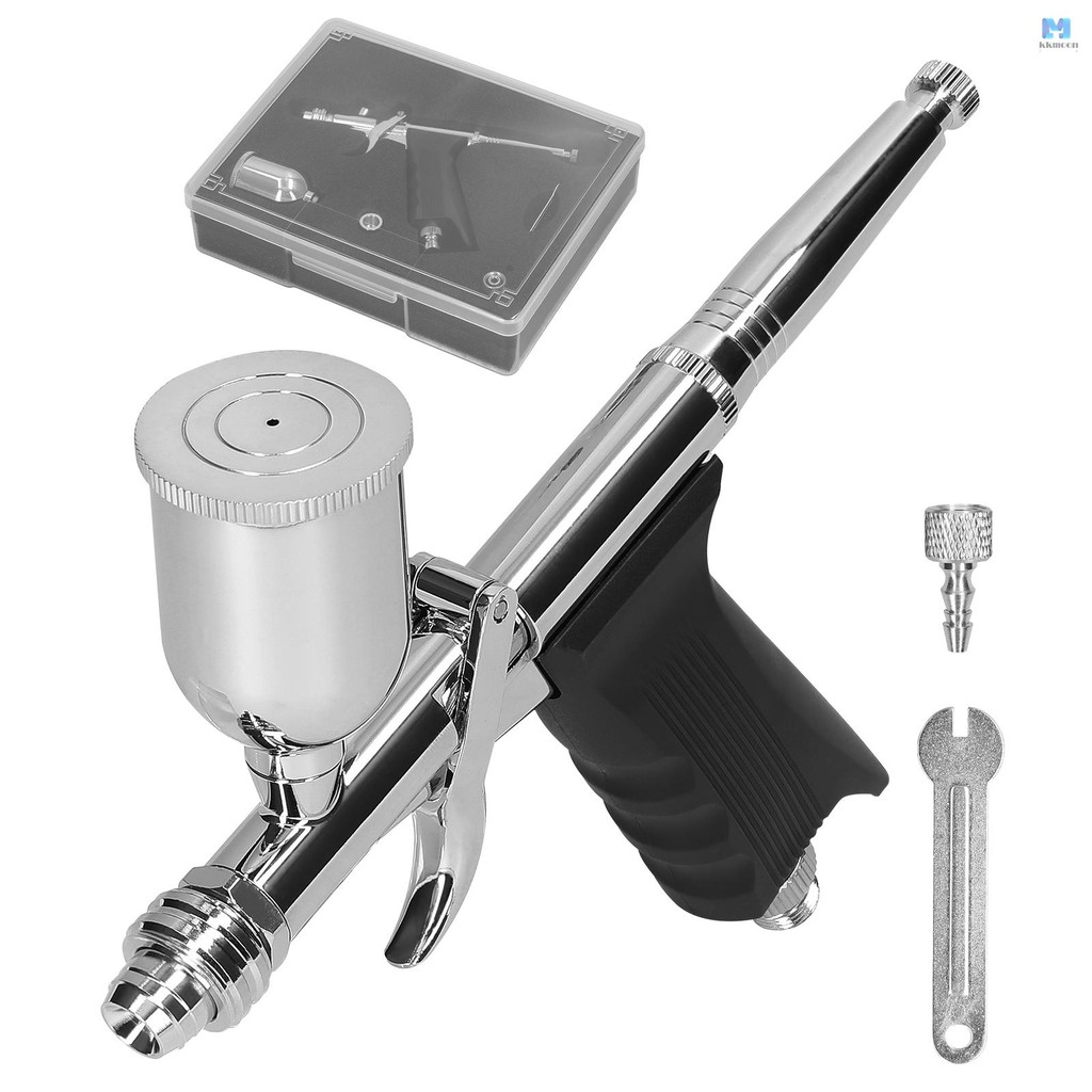T217B Airbrush Kit แปรงลมมือถือพร้อมถ้วยสี 15CC สําหรับรถยนต์รุ่น DIY ภาพวาดแต่งหน้าเล็บการออกแบบตกแต่งเค้ก