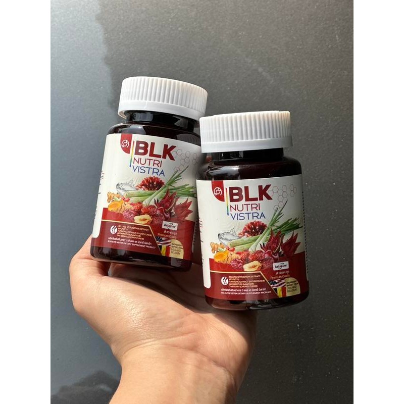 1แถม1วิตามินเกาต์ BLK 1 กระปุก 30 แคปซูล อาหารเสริมบำรุงข้อและกระดูก เหมาะสำหรับผู้ใหญ่