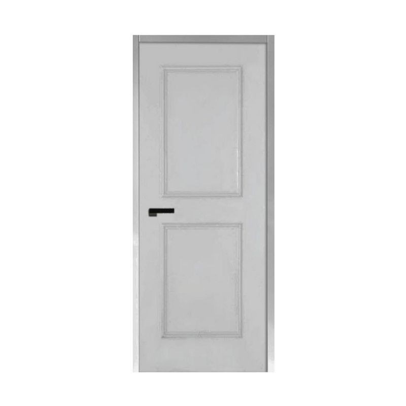 ANYHOME ประตูภายในUPVC 2 ฟักHN1 80X200 เทาเจาะ