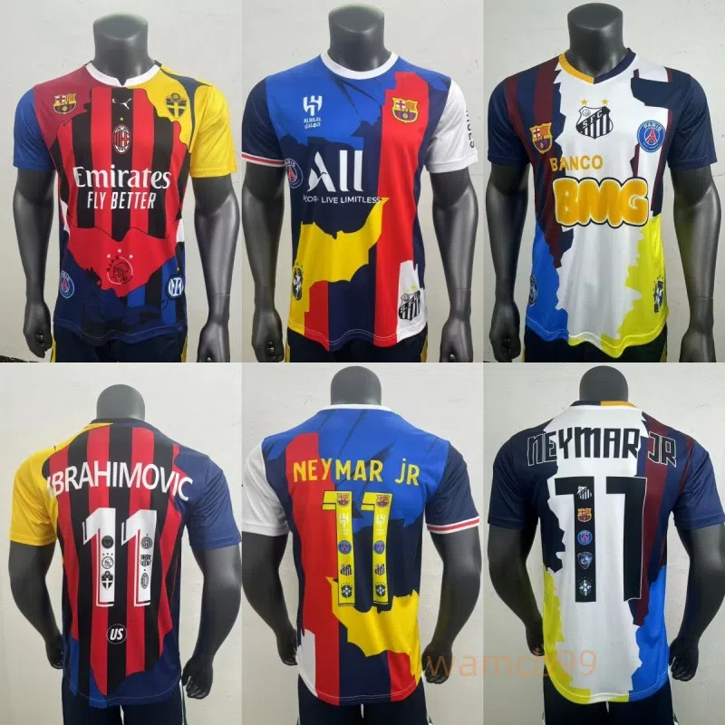 Fan Version 25-26 Ibrahimovic 11 Neymar Jersey เสื้อฟุตบอลรุ่นพิเศษ