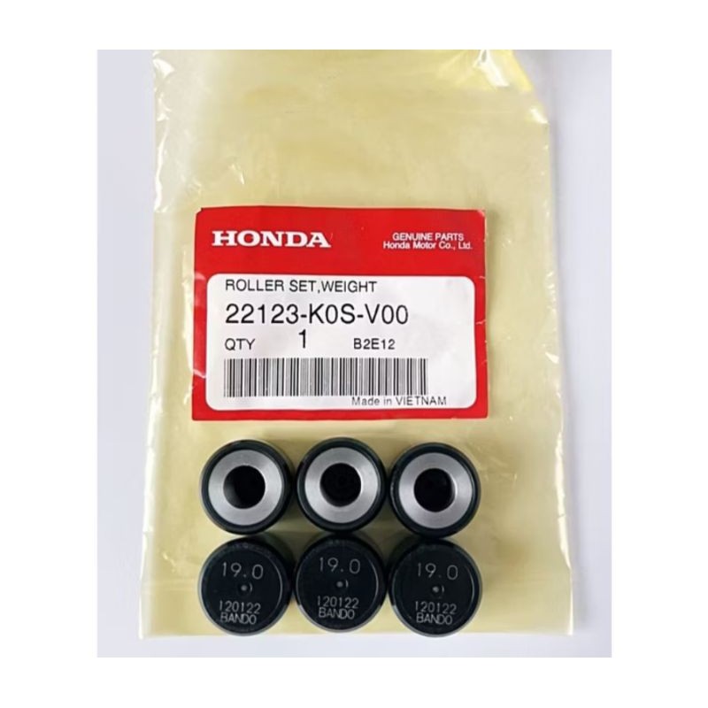 HONDA ADV160 ROLLER SET // 22123-K0S-V00 WEIGHT KACANG PULLEY