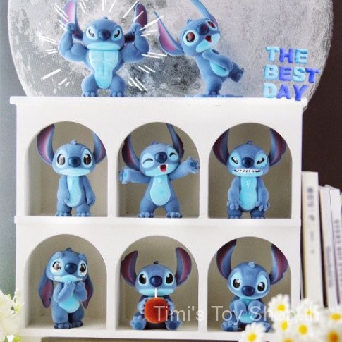 52TOYS กล่องสุ่ม Disney Stitch ซีรีส์น่ารัก Stitch กล่องสุ่มของเล่นแฟชั่น ฟิกเกอร์ตกแต่ง 5.8