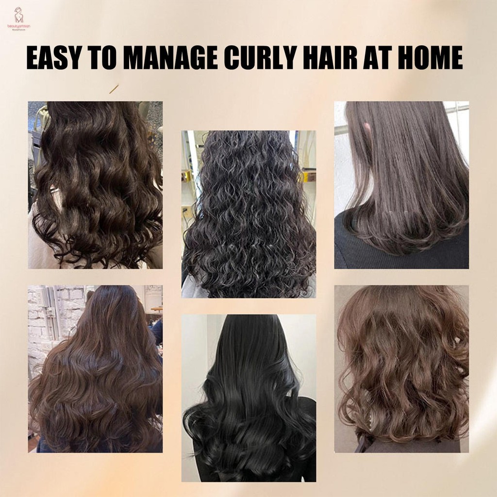 ผมหยิก อีลาสติน ครีม คืนความยืดหยุ่น ควบคุม Smooth Nourish Hair Care สําหรับ Curls Bounce และ Curl Care จัดแต่งทรงผม