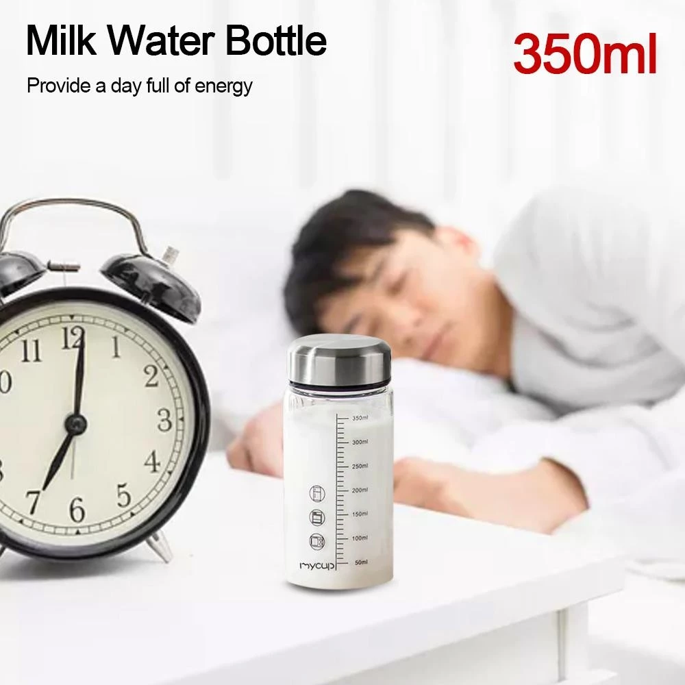 AFTERDAY568 แก้วชานม 350 มล. ขวดน้ำแก้วพกพา thumbnail 9