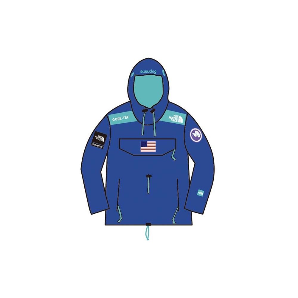 Supreme The North Face Trans Antarctica Expedition Gore-Tex Pullover Royal Unused