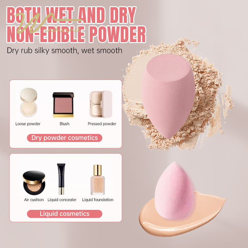 ชุดแป้งพัฟ 14 ชิ้น Soft&Skin-Friendly สามารถใช้เปียกหรือแห้งเพื่อสร้างเมคอัพเบสที่สมบูรณ์แบบ-wd - รูปที่ 7