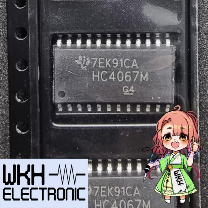 เครื่องมือชิ้นส่วน IC SMD 74HC4067D SOP24 74HC4067 HC4067 SOP-24