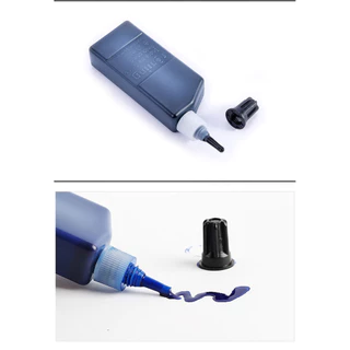 Rotring Ink 23ml สีแดงสีเขียวสีดําสีขาวฟ้าเข็มฉีดยาปากกาเติมหมึกวาด Hook Line