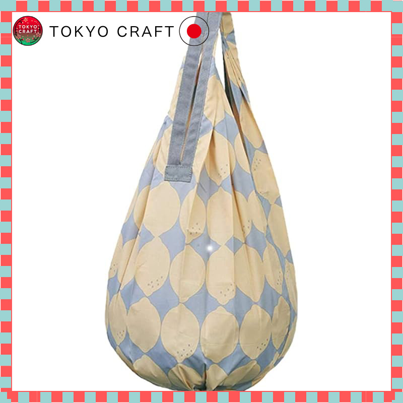 Marna Shupatto Compact Bag Drop (Lemon) Eco Bag Shupatto Folding (Drop Vertical Type / Durable) S460