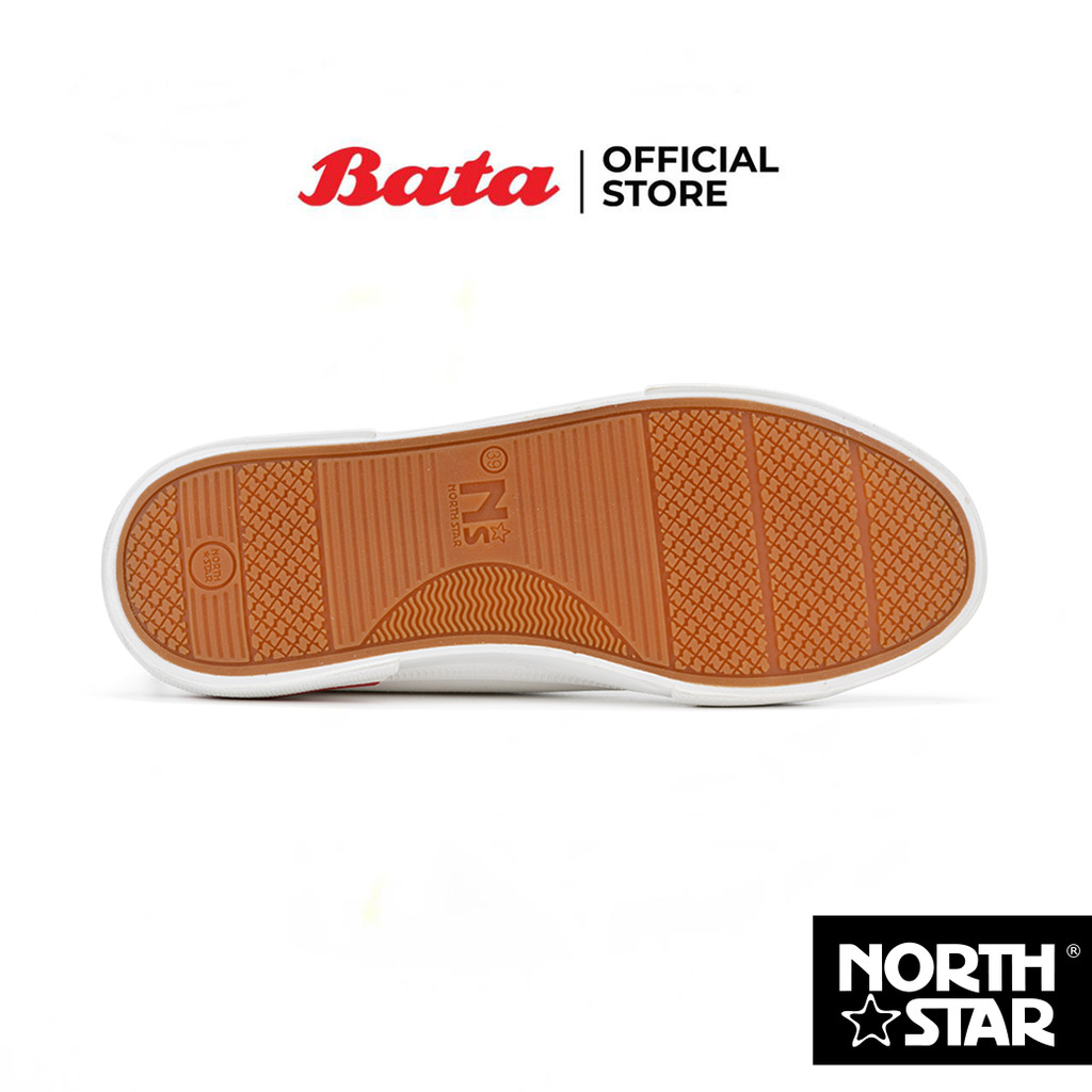 Bata บาจา North Star รองเท้าผ้าใบสนีคเกอร์แบบผูกเชือก สำหรับผู้ชาย รุ่น MARTINI สีขาว 8201101 สีกรมท่า 8209101