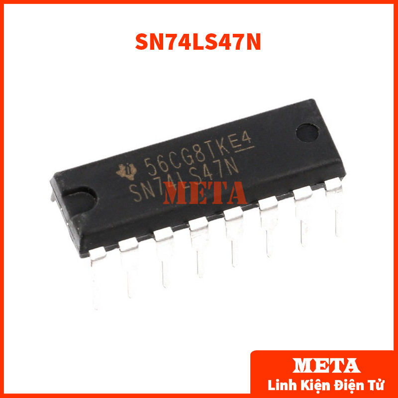 SN74LS47N DIP 14 Pin - SN74LS47 74LS47 7447 LS47