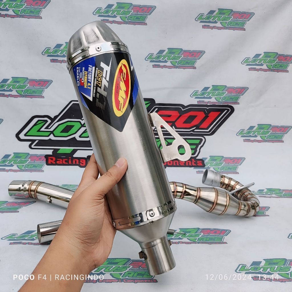 38 มม. INLET FMF F4 STANLIS FULLSET สําหรับ WR 155 XR150 XR200 XR 150/200 KLX 150 CRF 150/CRF150 D-T