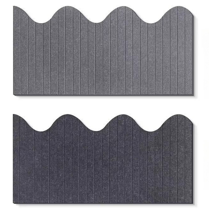 แผ่นป้องกันการชนกันแบบติดเอง แผ่นสติ๊กเกอร์ผนังฟิลท์ข้างเตียง แผ่นพื้นหลัง ป้องกันการชนกันสำหรับเด็ก ป้องกันผนังทาทามิ แผ่นตกแต่งกันเสียงหลายสีให้เลือก - รูปที่ 3