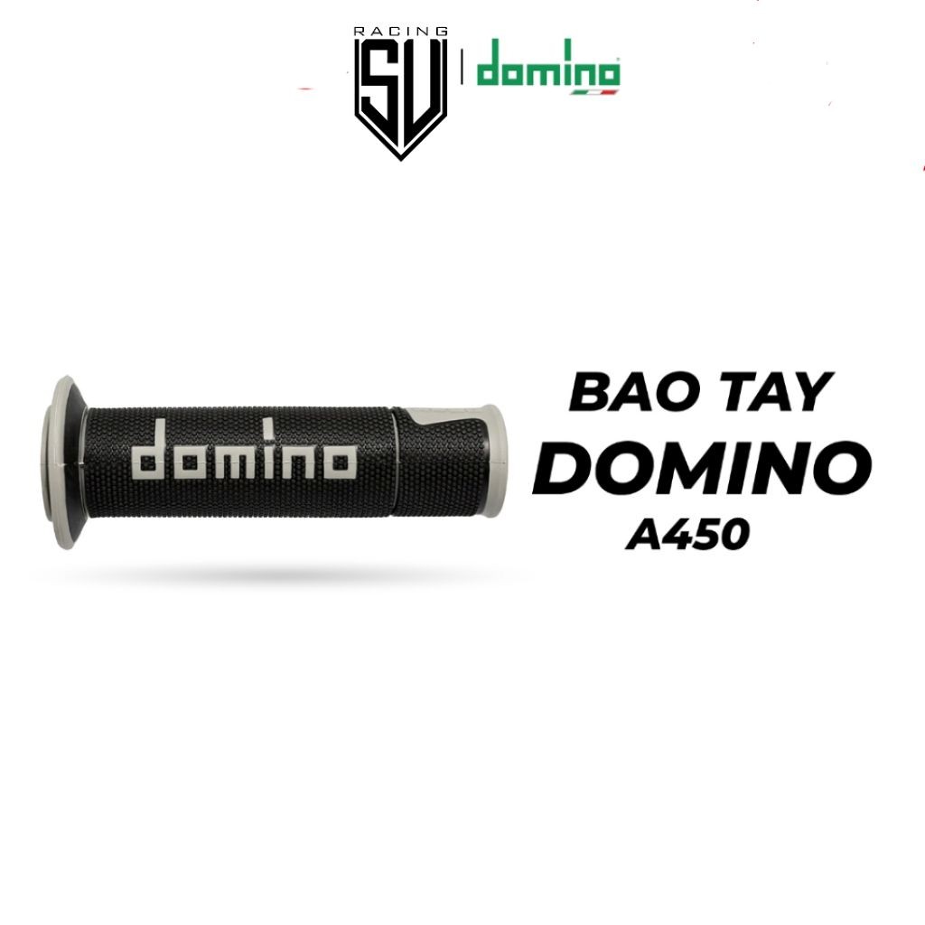 ถุงมือ Domino A450 - สีดํา/เทา