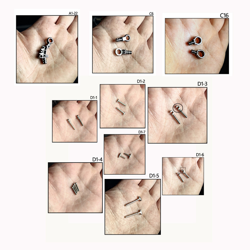 CA MG Vidar IBO C6 A1-22 F3 F4 F5 F11 F14 E8 E9 E10 โลหะอะไหล่