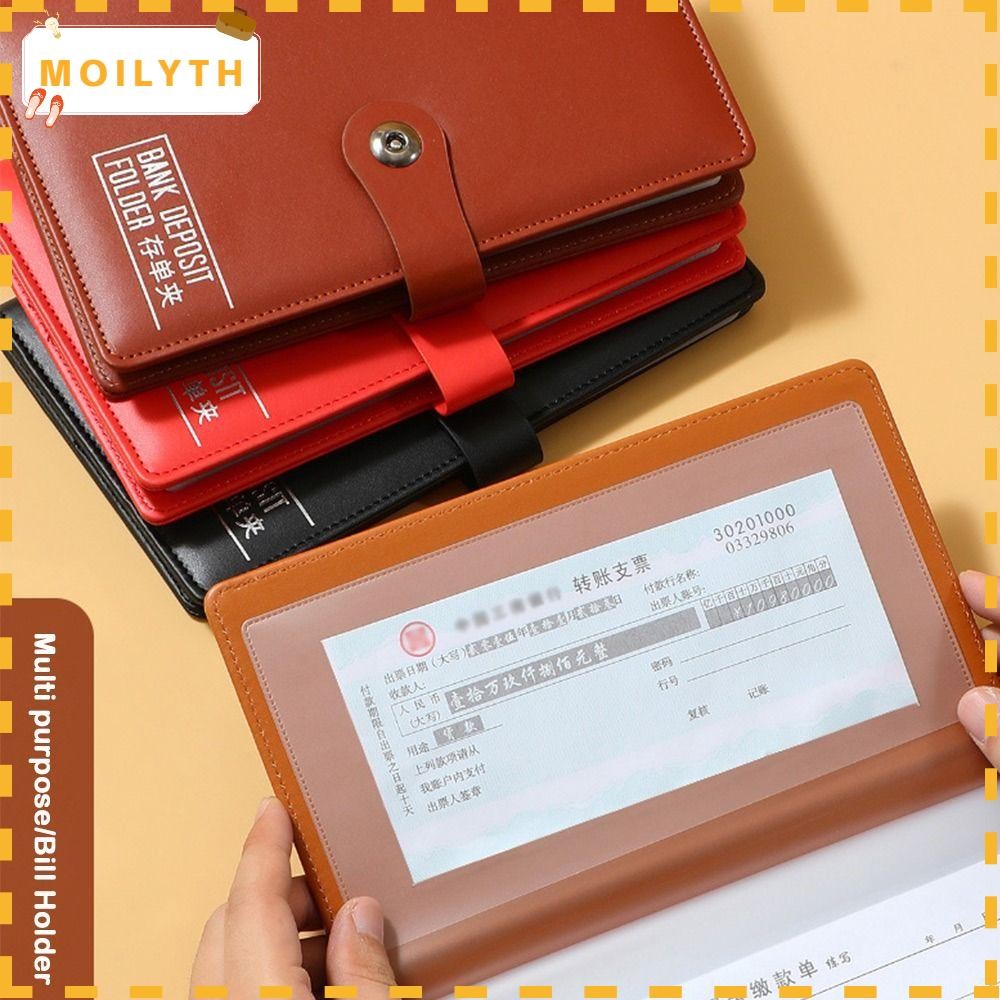 โฟลเดอร์ฝากของธนาคาร โมลิธ, หนังสือสะสมเงินฝากหนัง ปู่ หน้าด้านในโปร่งใส, หนังสือสะสมใบเสร็จมัลติฟังก์ชั่นกันน้