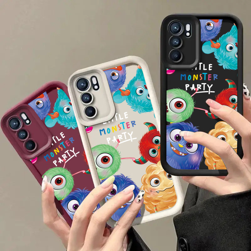 สําหรับOppo Reno 6 pro plus 4 3 2 7Z 8Z 5Z 2Z 2F 4G 5G Anti Fallกันฝุ่นMatte Shellฝาครอบป้องกันรูปแบ