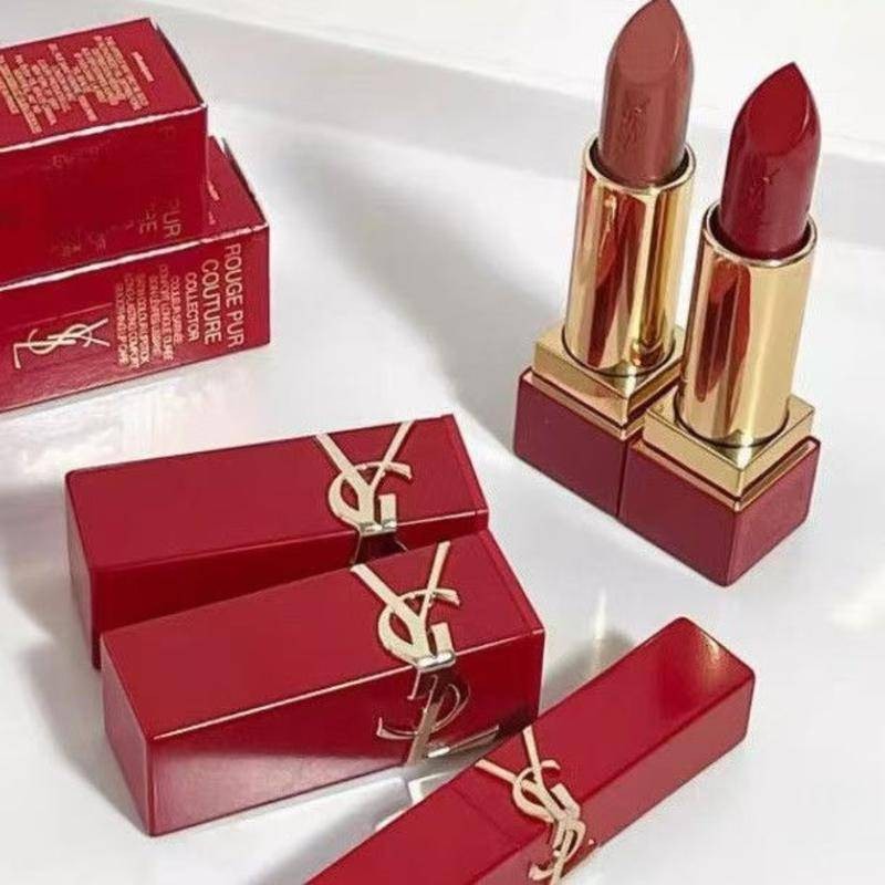 Y Star Y 2024 Limited Brand New Square Tube#NM#RM裸色缪斯口红3. ของขวัญ 8กรัม