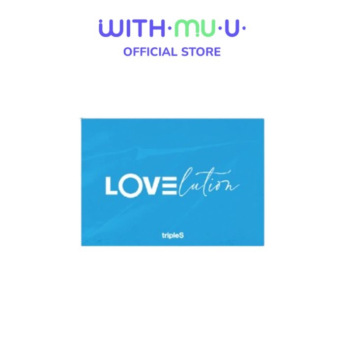 Triple S - MINI ALBUM LOVEVOLUTION (MUHAN) POST CARD (QR VER.) - JK