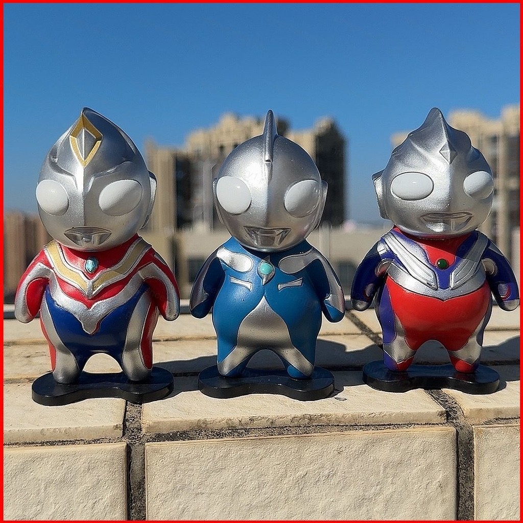 Ys Ultraman Action Figure Ultraman Dyna Ultraman Cosmos Fat Light Cub ตุ๊กตาของเล่นสําหรับเด็กเครื่อ