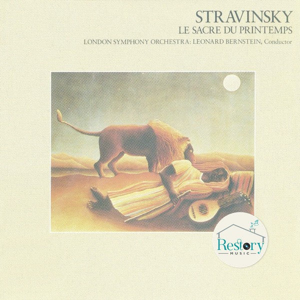 ซีดี Igor Stravinsky, London Symphony Orchestra, Leonard Bernstein - Le Sacre Du Printemps (CD) (VG+