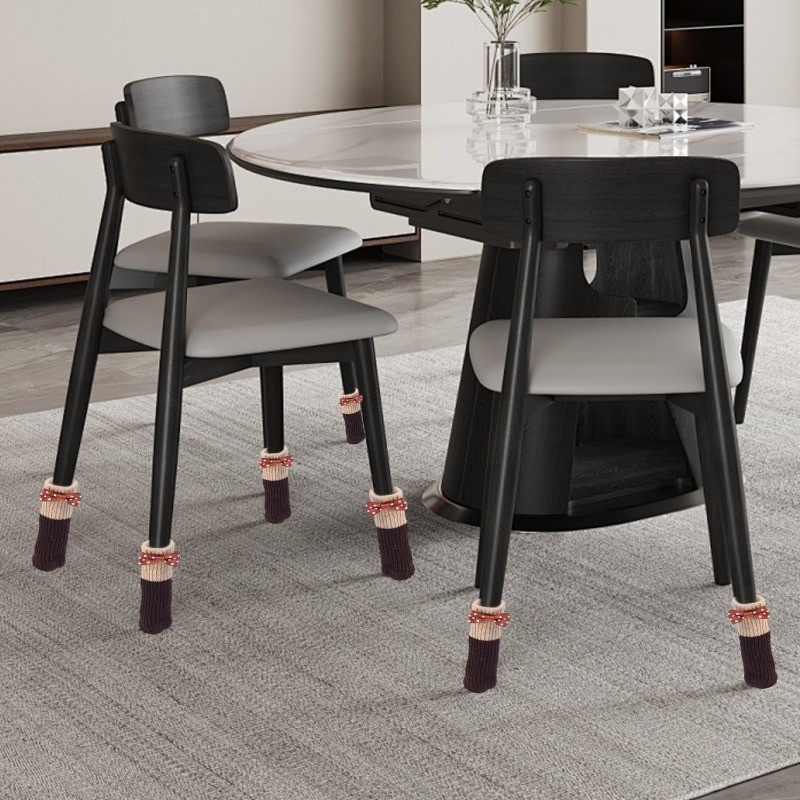 [3-5 วันมาถึง] ผีเสื้อผูกเก้าอี้ขาฝาครอบป้องกัน-กันลื่นป้องกันรอยขีดข่วนป้องกันเสียงรบกวน-โซฟาฟุตกรณี-ถักขาโต๊ะแขน-เฟอร์นิเจอร์ขาป้องกัน-ตกแต่งบ้าน - รูปที่ 2