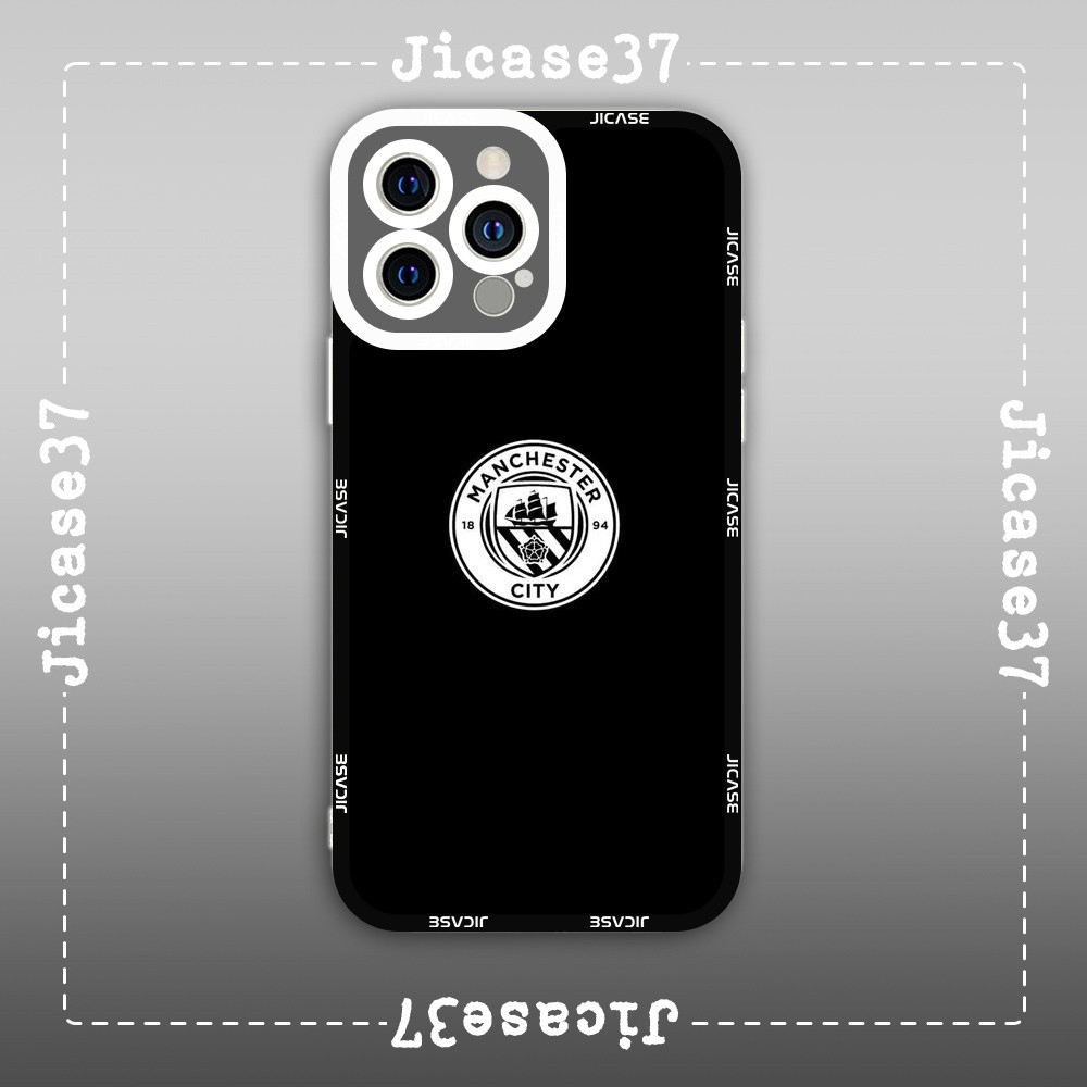 เคสไอโฟนธีมฟุตบอลโลโก้ Man City Club
