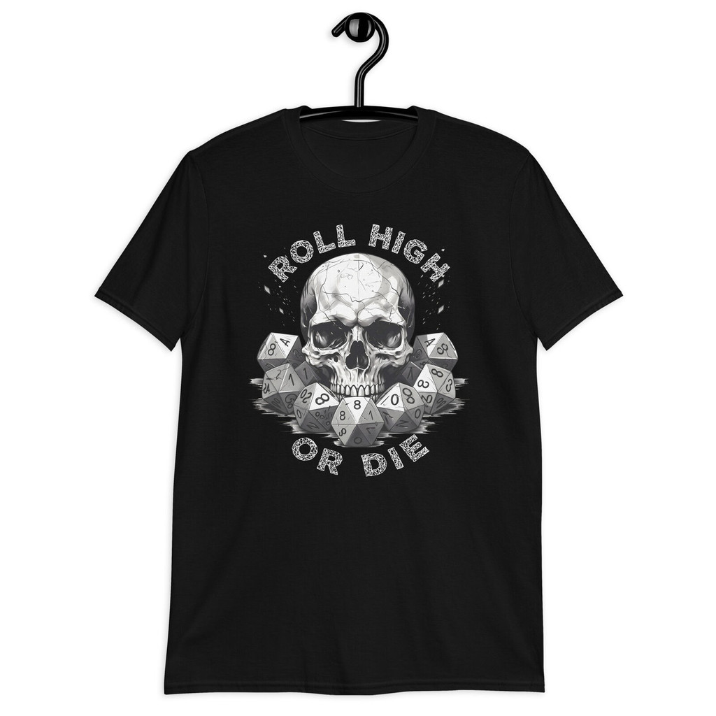 Dnd Shirt Roll High Or Die, Dnd Shirt Men, Dnd Dad Shirt, Dnd s, Dm Shirt