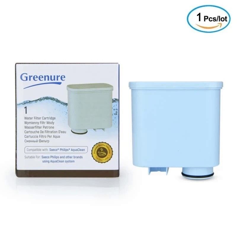 เครื่องกรองน้ําเครื่องชงกาแฟสํารอง 1 ชิ้น CMF009 เหมาะสําหรับ Philips Saeco AquaClean CA6903/10/00/0