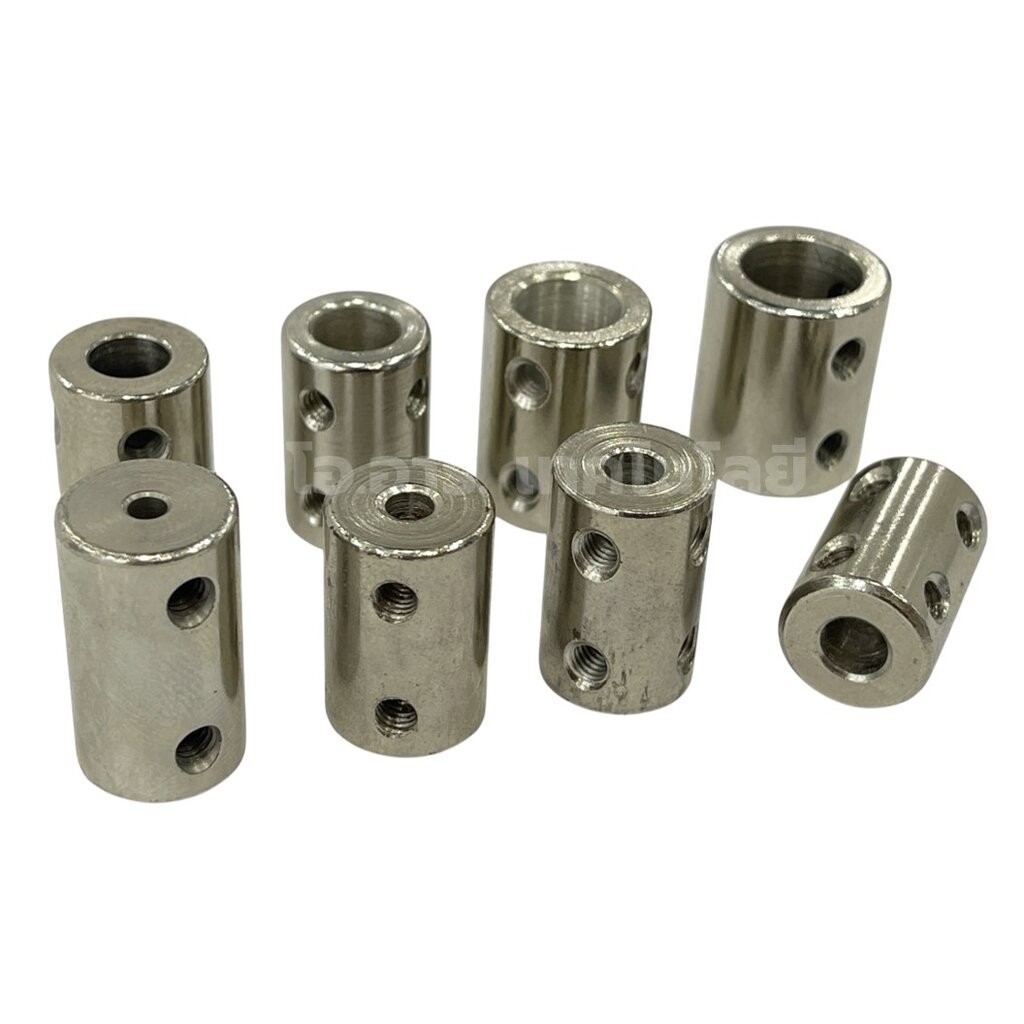 CP-M Ø3-12mm คัปปิ้ง ข้อต่อเพลา ต่อแกนมอเตอร์ Metal Coupling ข้อต่อแกนเหล็ก ข้อต่อแกนมอเตอร์ คัปปลิ้ง 3-3/4-4/5-5/6-6...