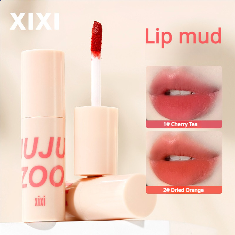 XIXI 689ลิปสติกลิปทินท์ลิปกํามะหยี่เนื้อแมทน้ําหนักเบาเครื่องสําอางแต่งหน้าลิปสติก เนื้อแมตต์ กํามะหยี่ ติดทน จูบไม่หลุด