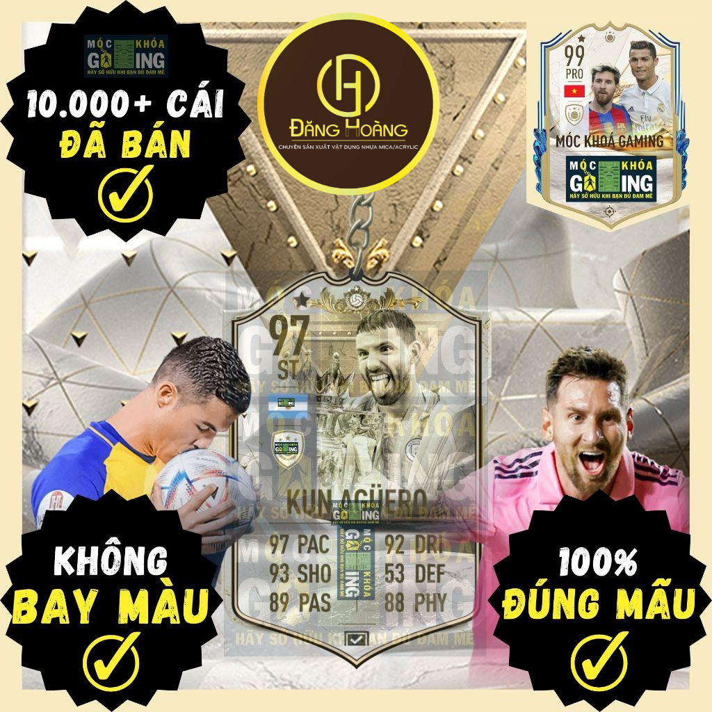 พวงกุญแจ Kun Aguero - พวงกุญแจ GAMING-DH