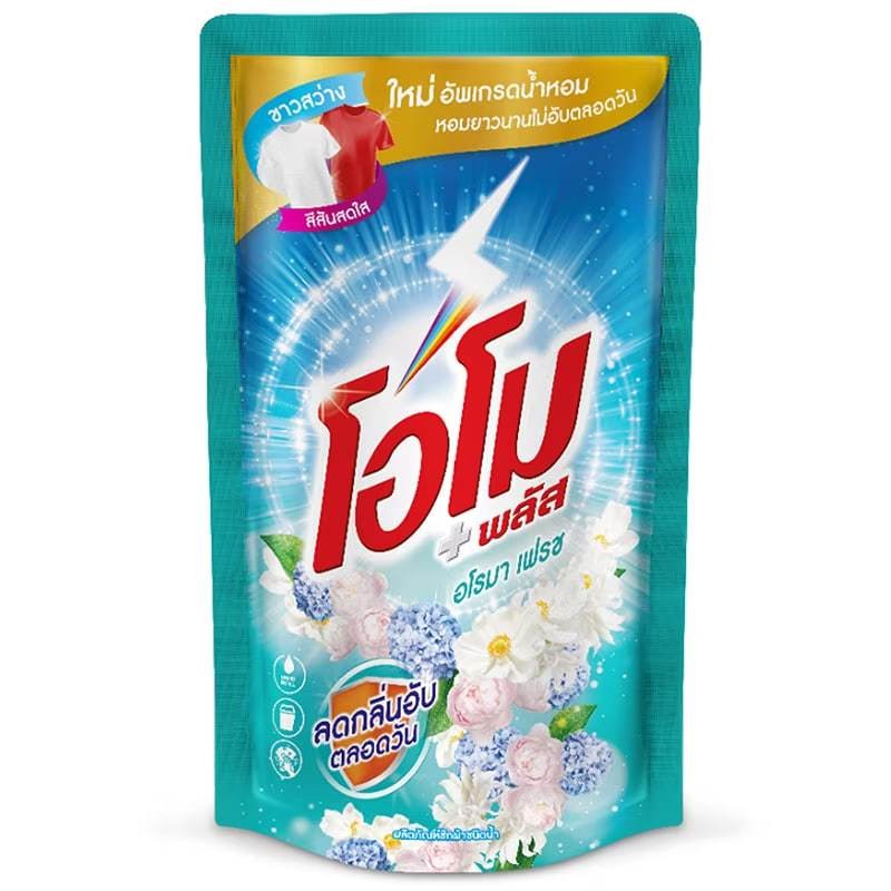 Omo โอโม พลัส น้ำยาซักผ้า 530ml ชนิดน้ำ สูตรเข้มข้น รูปที่ 5