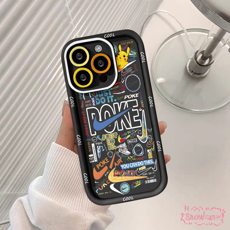เคส Realme C51s C35 C51 C25 C53 C67 C15 C55 C21 C20 C12 C31 C3 5 11 7i 5i 5 5i 11 Note 50 แบรนด์อินเทรนด์น่ารักกราฟฟิตีส - รูปที่ 2