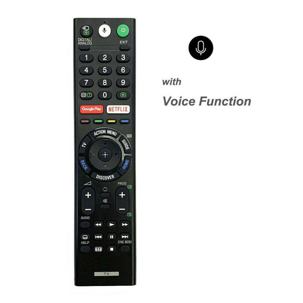 ใหม่ RMF-TX200P สําหรับ Sony Voice สมาร์ททีวีระยะไกล KDL50W850C XBR-43X800E RMF-TX300P