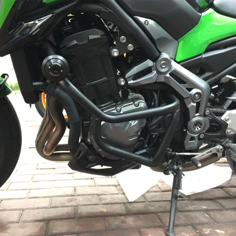 รถมอเตอร์ไซด์สําหรับ Kawasaki Z900 2017-2023 เครื่องยนต์กันชน Guard Frash Stunt Cage Crash Bar กรอบ Protector