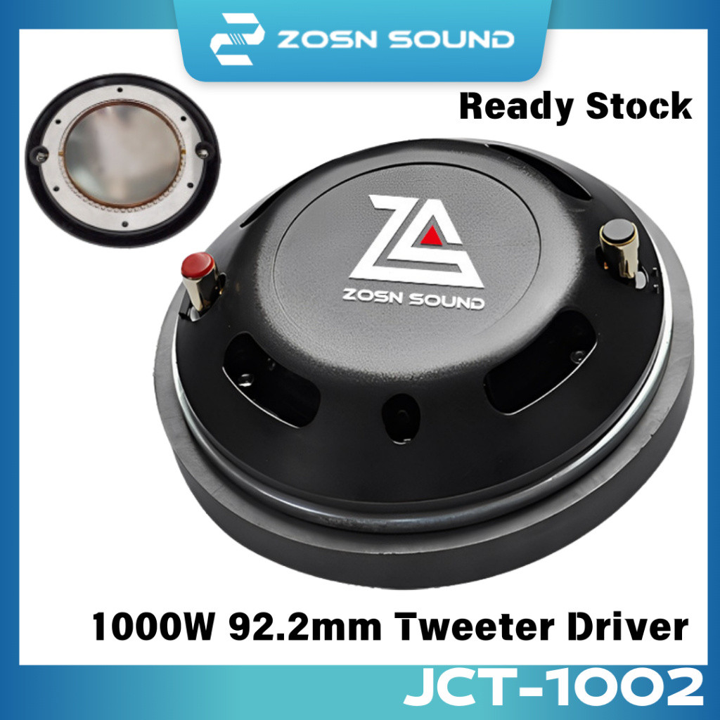[ZS Audio] 1000w Tweeter Driver Unit 99.2mm Tweeter Voice coil Professional Heavy Titanium (JBL/Peav