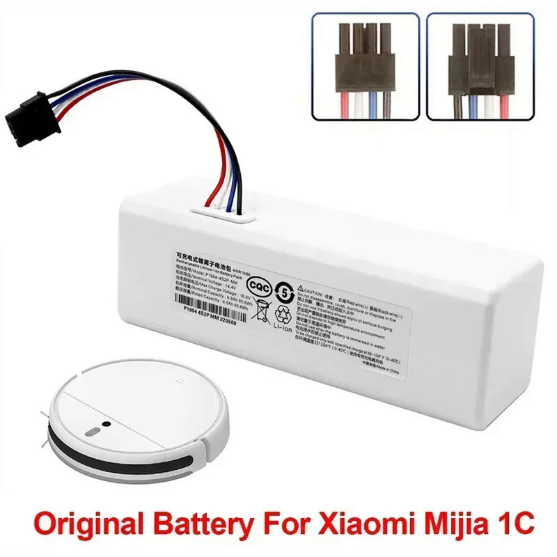 for  Robot Battery 1C P1904-4S1P-MM  Mijia Mi Vacuum Cleaner Sweeping Mopping Robot Replacement Batt