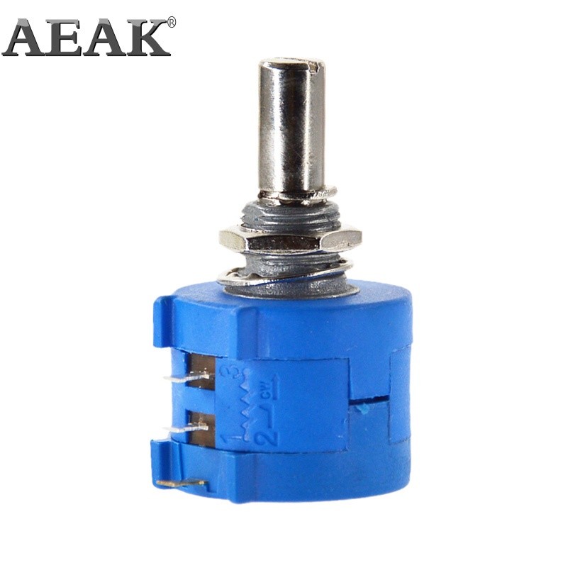 3590s-2-104l Multiturn Potentiometer 500 1K 2K 5K 10K 20K 50K 100K โอห์ม Potentiometerตัวต้านทานแบบป