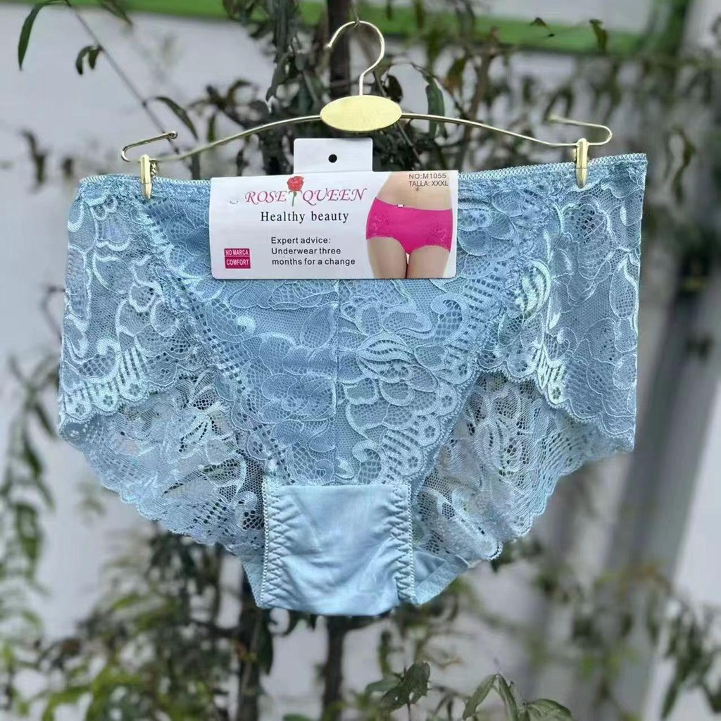 กางเกงชั้นในสตรี ลูกไม้ เซ็กซี่  ไร้รอยต่อ โปร่งใส ใส่สบาย ระบายอากาศ กันอับชื้นไม่ระคายเคือง ผ้านิ่มไม่ระคายผิว#009