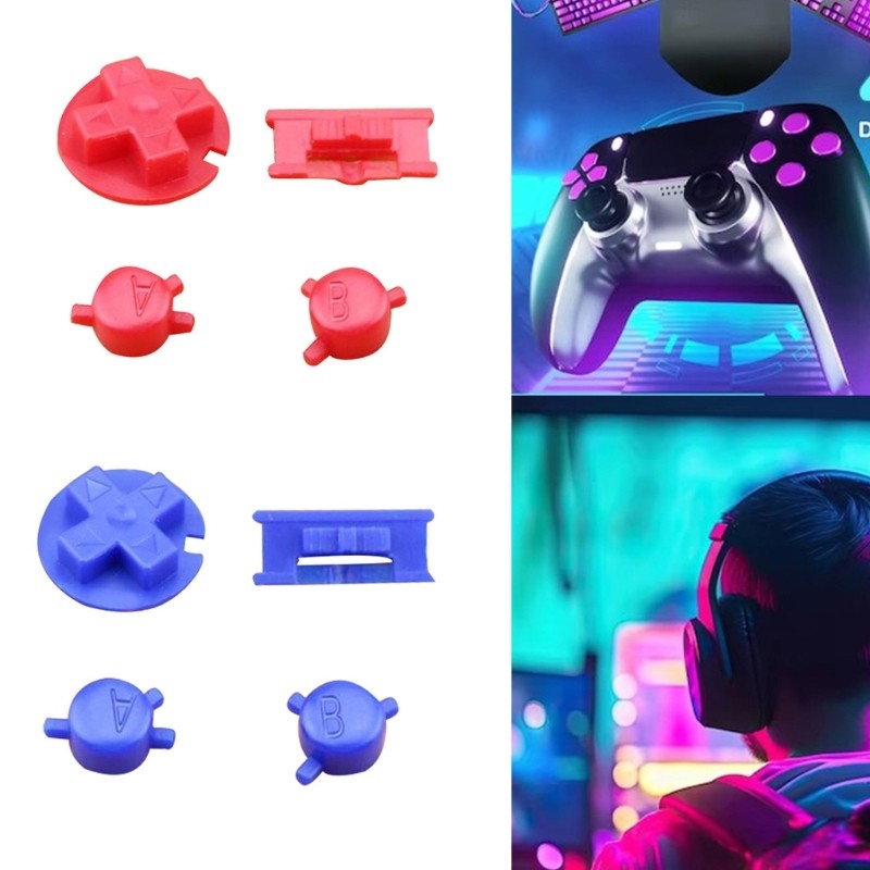 Orangesea Small Game Consoles Button Gaming Consoles ปุ่มตอบสนอง ปุ่มพลาสติกสําหรับ On The Go Entert
