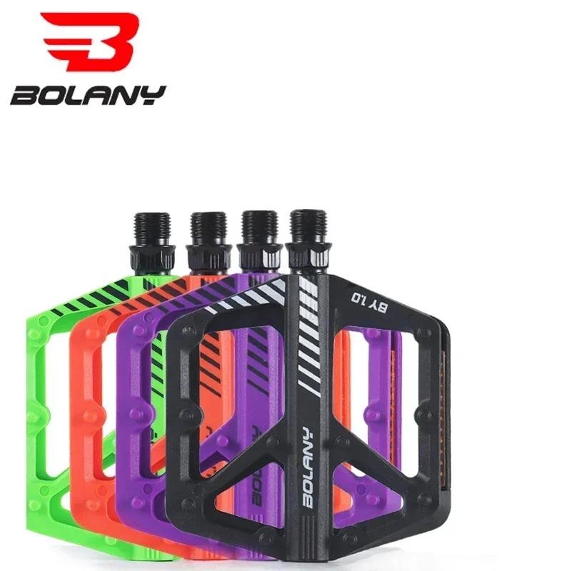 Bolany ไนลอนจักรยานเหยียบ Anti-slip จักรยานเสือภูเขา Dustprood กันน้ําซีลแบริ่งคู่เหยียบ MTB จักรยานอุปกรณ์เสริม